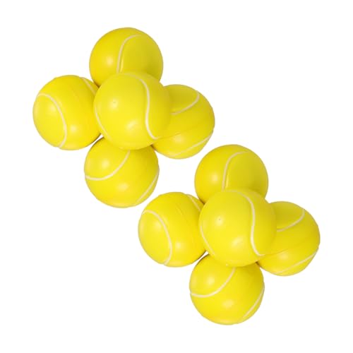 ADOCARN 10stücke Mini Quetschbälle Aus Schaumstoff Für Junge Mädchen Anti-Stress Bälle Für Spiele Und Entspannung Mitgebsel Für Geburtstagsfeiern Und Gruppenaktivitäten von ADOCARN