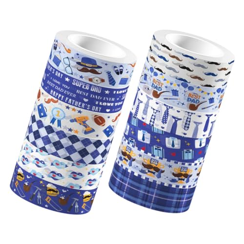 ADOCARN 12 Rollen Washi Tape Transparente Klebebänder für Diy Scrapbooking und Dekoration für Journaling Geschenkverpackung und Bastelprojekte ADOCARN 12 Rollen Washi Tape Transparente Klebebänder für Diy Scrapbooking und Dekoration für Journaling Geschenkverpackung und Bastelprojekte von ADOCARN