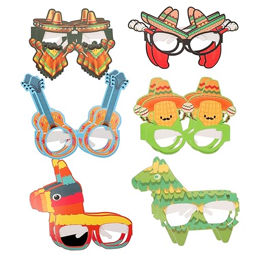ADOCARN 12 Stück Mexikanische Papierbrillen, Lustige Brillen Für Erwachsene, Brillen Für Karneval, Mexikanische Themenbrillen, Dekoration, Karnevalsbedarf, Partybrillen, Mexikanische ADOCARN 12 Stück Mexikanische Papierbrillen, Lustige Brillen Für Erwachsene, Brillen Für Karneval, Mexikanische Themenbrillen, Dekoration, Karnevalsbedarf, Partybrillen, Mexikanische von ADOCARN