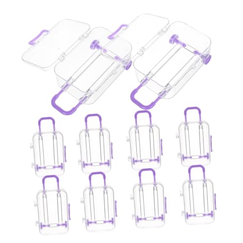ADOCARN 12st Süßigkeiten Box Partydekorationen Mini-koffer Für Partyartikel Mini-kunststoffkoffer Für Partygeschenke Mini-koffer- Partyboxen Mini-plastikkoffer Violett P.s ADOCARN 12st Süßigkeiten Box Partydekorationen Mini-koffer Für Partyartikel Mini-kunststoffkoffer Für Partygeschenke Mini-koffer- Partyboxen Mini-plastikkoffer Violett P.s von ADOCARN