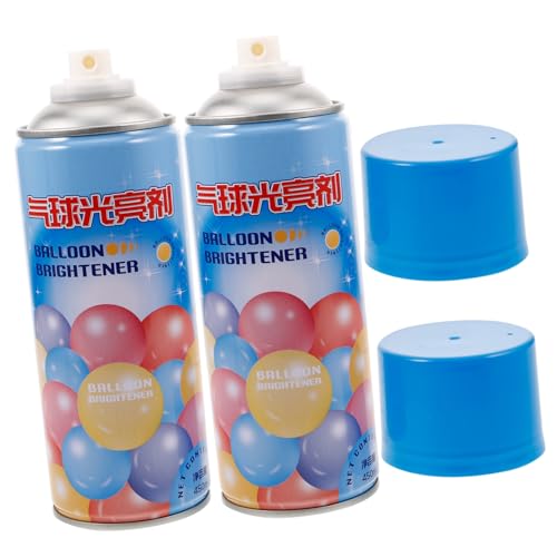 ADOCARN 2 Ballonaufheller Ballonspray Ballonglanz Ballonglanzspray Ballonglanzspray Für Glänzende Und Länger Haltbare Ballons Glanzspray von ADOCARN