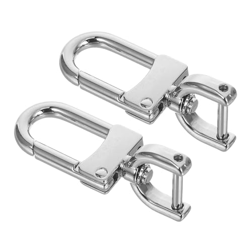 ADOCARN 2 Stück Abdeckhaken Schnalle Geldbörse Karabinerhaken Haustierhalsband Drehverschluss Abnehmbarer Karabinerhaken Hardware Gürtelschnalle Gurtbandhaken Clip ADOCARN 2 Stück Abdeckhaken Schnalle Geldbörse Karabinerhaken Haustierhalsband Drehverschluss Abnehmbarer Karabinerhaken Hardware Gürtelschnalle Gurtbandhaken Clip von ADOCARN