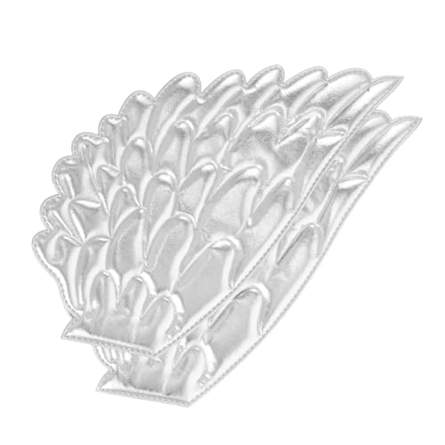 ADOCARN 2 Stück Engel Applikation Silber Dekorative Patches für Kleidung Taschen und Diy Projekte Robuste und Langlebige Aufnäher für Kreativen Einsatz ADOCARN 2 Stück Engel Applikation Silber Dekorative Patches für Kleidung Taschen und Diy Projekte Robuste und Langlebige Aufnäher für Kreativen Einsatz von ADOCARN