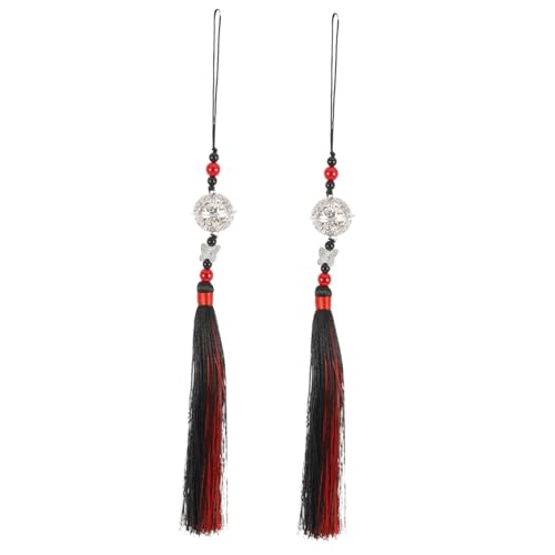 ADOCARN 2 Stück Kostümcharms Bauchquasten Anhänger Retro Dekoration für Kleidung Handwerk und Diy Projekte Langlebig und Wiederverwendbar Elegant und Ansprechend von ADOCARN