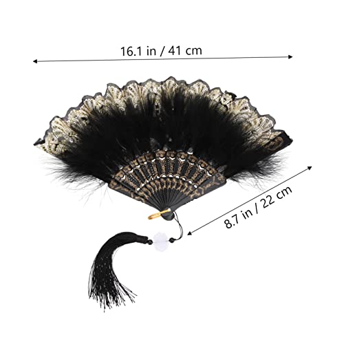 ADOCARN 2 Stück Teiliges Plume Fächer Damen Handfächer mit Federdesign Hochzeitsdeko und Tanzaccessoire für Performance Party und Fotorequisit Stilvoll ADOCARN 2 Stück Teiliges Plume Fächer Damen Handfächer mit Federdesign Hochzeitsdeko und Tanzaccessoire für Performance Party und Fotorequisit Stilvoll von ADOCARN