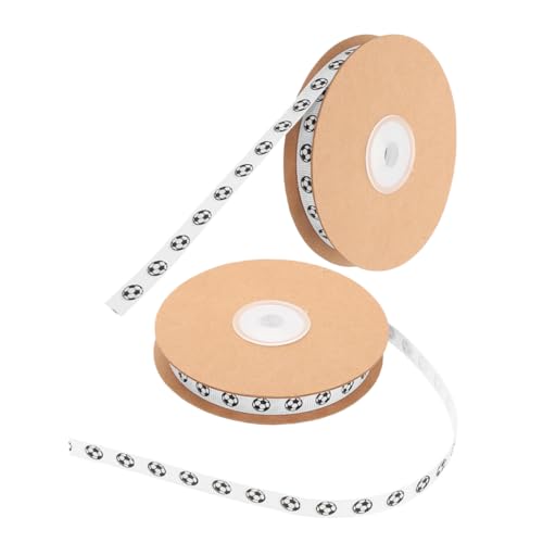 ADOCARN 2 Stück Verpackungsband Fußball Hochzeit Mottoparty Basteln Geschenkpaket Verpacken Sport Fußballband &Quot;Team&Quot; Band Hochzeitsdekoration Fußballbänder Grosgrain Spielband ADOCARN 2 Stück Verpackungsband Fußball Hochzeit Mottoparty Basteln Geschenkpaket Verpacken Sport Fußballband &Quot;Team&Quot; Band Hochzeitsdekoration Fußballbänder Grosgrain Spielband von ADOCARN