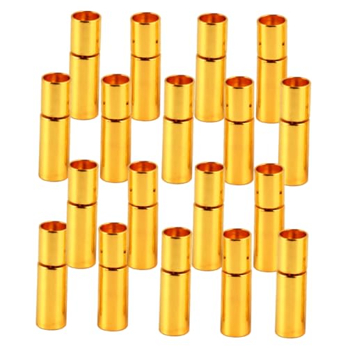 ADOCARN 20 Stück DIY Armbandverschluss Goldene Schmuckzubehör für Armbänder Handarbeiten Innendurchmesser für Basteln ADOCARN 20 Stück DIY Armbandverschluss Goldene Schmuckzubehör für Armbänder Handarbeiten Innendurchmesser für Basteln von ADOCARN
