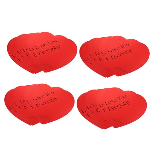 ADOCARN Elegantes Blumenverpackungspapier 20 Stück Herzform Kartenhalter für Hochzeitsstrauß rote Blumenstraußhüllen ADOCARN Elegantes Blumenverpackungspapier 20 Stück Herzform Kartenhalter für Hochzeitsstrauß rote Blumenstraußhüllen von ADOCARN