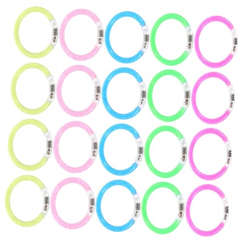 ADOCARN 20 Stück Leuchtarmbänder für Partys Glühende Spielzeuge Fluoreszierende Armbänder für Hochzeiten Geburtstagsfeiern Halloween und Konzerte für Stimmungsvolle Dekorationen ADOCARN 20 Stück Leuchtarmbänder für Partys Glühende Spielzeuge Fluoreszierende Armbänder für Hochzeiten Geburtstagsfeiern Halloween und Konzerte für Stimmungsvolle Dekorationen von ADOCARN
