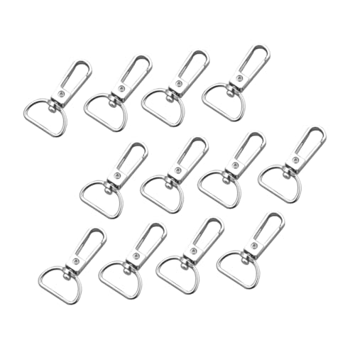 ADOCARN 20Stücke DIY Anhänger Klammern Verbindungsschnallen Drehbare Karabiner für Taschen Schlüsselanhänger und Handwerksprojekte Multifunktional für Schmuck ADOCARN 20Stücke DIY Anhänger Klammern Verbindungsschnallen Drehbare Karabiner für Taschen Schlüsselanhänger und Handwerksprojekte Multifunktional für Schmuck von ADOCARN