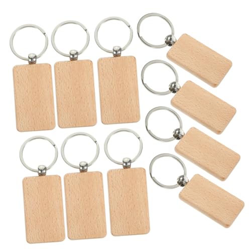ADOCARN 20Stücke Holz Schlüsselanhänger Blanko DIY Schlüsselringe Buchenholz Personalisierbare Hölzerne Schlüsselanhänger für Bastelprojekte und Dekorationen ADOCARN 20Stücke Holz Schlüsselanhänger Blanko DIY Schlüsselringe Buchenholz Personalisierbare Hölzerne Schlüsselanhänger für Bastelprojekte und Dekorationen von ADOCARN