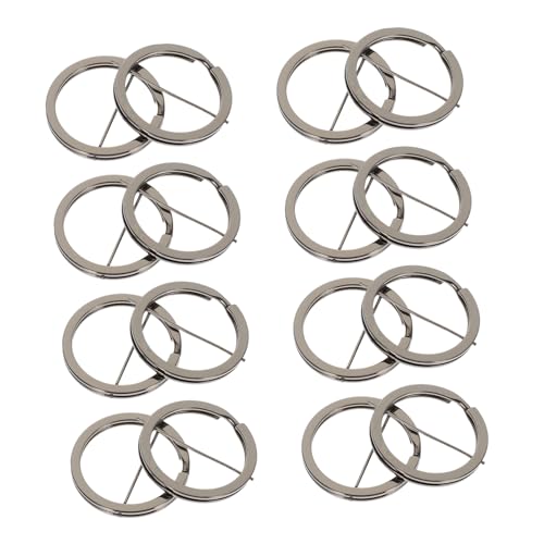 ADOCARN 20Stücke Schlüsselringe Split Schlüsselring Zubehör für DIY Schmuck Basteln für Anhänger und Projekte ADOCARN 20Stücke Schlüsselringe Split Schlüsselring Zubehör für DIY Schmuck Basteln für Anhänger und Projekte von ADOCARN