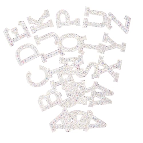 ADOCARN 26 Stück Hot Diamond Buchstabenaufkleber Strassbuchstaben Zum Aufbügeln Glitzeraufkleber Buchstaben Glitzerbuchstaben Buchstabenpatches Aufbügeln Stickpatches ADOCARN 26 Stück Hot Diamond Buchstabenaufkleber Strassbuchstaben Zum Aufbügeln Glitzeraufkleber Buchstaben Glitzerbuchstaben Buchstabenpatches Aufbügeln Stickpatches von ADOCARN