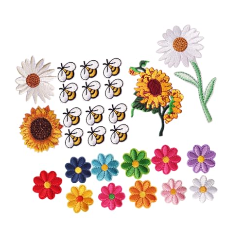 ADOCARN 27 Stück Gestickte Bügel und Nähapplikationen für Kleidung Taschen Hüte und Schuhe Diy Dekoration für Jacken und Jeans ADOCARN 27 Stück Gestickte Bügel und Nähapplikationen für Kleidung Taschen Hüte und Schuhe Diy Dekoration für Jacken und Jeans von ADOCARN