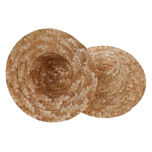 ADOCARN 2st Hut Malen Quaste Verrückte Hüte Für Albern Fischerhüte Für Männer Sonnenkappe Damen Miniatur-puppenhüte Fischerhut Herren Kappen Hut Mit Pferdeschwanzloch Stroh Beige ADOCARN 2st Hut Malen Quaste Verrückte Hüte Für Albern Fischerhüte Für Männer Sonnenkappe Damen Miniatur-puppenhüte Fischerhut Herren Kappen Hut Mit Pferdeschwanzloch Stroh Beige von ADOCARN