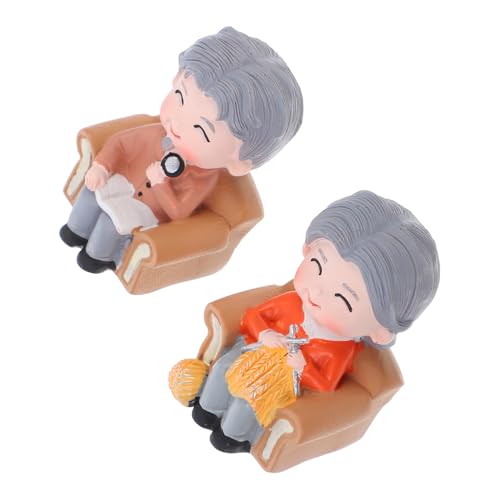 ADOCARN 2stücke Opa Und Oma Figuren Aus Resin Charmante Tortenfiguren Für Hochzeiten Und Jubiläen Dekoration Für Besondere Anlässe Und Fotografie Kreatives Für Großeltern ADOCARN 2stücke Opa Und Oma Figuren Aus Resin Charmante Tortenfiguren Für Hochzeiten Und Jubiläen Dekoration Für Besondere Anlässe Und Fotografie Kreatives Für Großeltern von ADOCARN