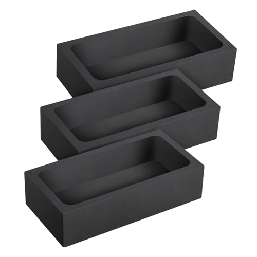 ADOCARN 3 Stück Graphit Tiegel Hochreine Gießformen für Metallschmelze für Öl Transport und Lagerung Langlebig und Hitzebeständig für Petrochemie ADOCARN 3 Stück Graphit Tiegel Hochreine Gießformen für Metallschmelze für Öl Transport und Lagerung Langlebig und Hitzebeständig für Petrochemie von ADOCARN