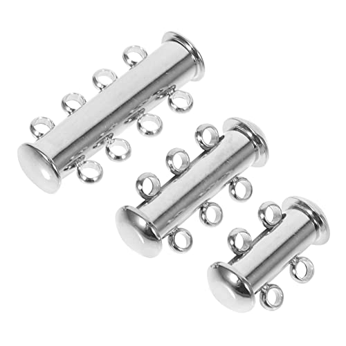 ADOCARN 3 Stück Verbindungsschließen für Armbänder und Robuste und Umweltfreundliche DIY Verschlüsse für Mehrreihige Schmuckstücke ADOCARN 3 Stück Verbindungsschließen für Armbänder und Robuste und Umweltfreundliche DIY Verschlüsse für Mehrreihige Schmuckstücke von ADOCARN