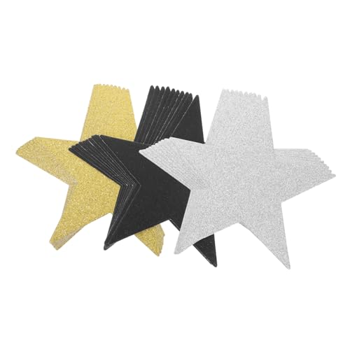 ADOCARN 30 Stück Fünfzackige Sterne, Handgeschnitten, Metallische Papiersterne, Dekorativer Papierausschnitt, Sternform, Konfetti, Papierausschnitte, Formen, Stern Tischstreuer, ADOCARN 30 Stück Fünfzackige Sterne, Handgeschnitten, Metallische Papiersterne, Dekorativer Papierausschnitt, Sternform, Konfetti, Papierausschnitte, Formen, Stern Tischstreuer, von ADOCARN