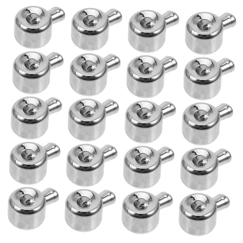 ADOCARN 30 Stück Stopper Quetschperlen, Quetschperlen Abdeckungen, Perlen Für Schmuckperlen, Charms, Bastelperlen, Handarbeitsperlen, Schmuckperlen, Crimps Für Die Schmuckherstellung, von ADOCARN