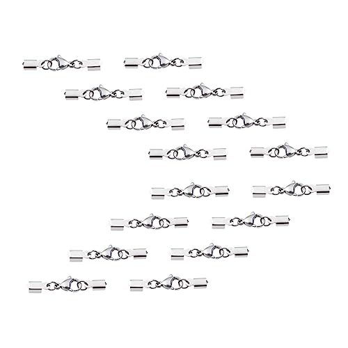 ADOCARN 30Stücke Karabinerhaken mit Trigger Clips für DIY Schmuckherstellung Schlüsselanhänger und Armbänder Langlebige Verschlüsse für Projekte von ADOCARN