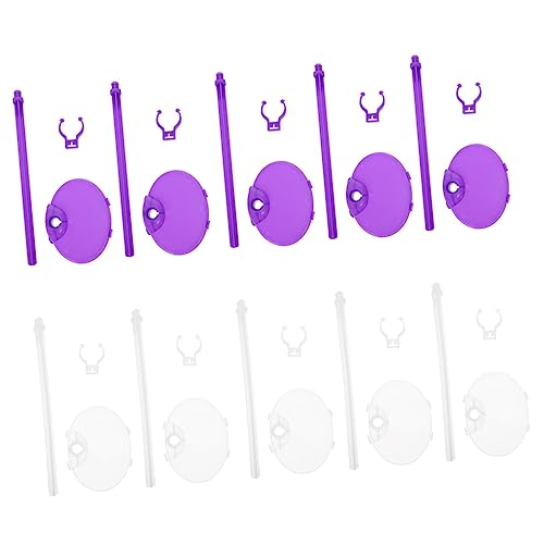 ADOCARN 30Stücke Teiliges Puppenständer Universelles Zubehör für Hochzeitspuppen Stehende Clip Racks Transparent für Puppenanzeige und Aufbewahrung ADOCARN 30Stücke Teiliges Puppenständer Universelles Zubehör für Hochzeitspuppen Stehende Clip Racks Transparent für Puppenanzeige und Aufbewahrung von ADOCARN