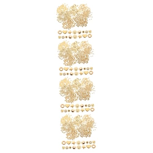 ADOCARN 3200 Stück Perlenmaterial, Armbandperlen, Charms, DIY Herstellung, Lose Perlen, Abstandsperlen, Perlen Set, Charms Zur Schmuckherstellung, Perlen Set, Perlen, Armband Set, von ADOCARN