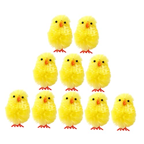 ADOCARN 36st Osterküken Eierkorb Für Hühner Aufblasbares Hühnerkostüm Hühnerfiguren Für Mini-hühner-modell Küken Plüsch Hahn Hühnerspielzeug Für Plüschstoff Yellow ADOCARN 36st Osterküken Eierkorb Für Hühner Aufblasbares Hühnerkostüm Hühnerfiguren Für Mini-hühner-modell Küken Plüsch Hahn Hühnerspielzeug Für Plüschstoff Yellow von ADOCARN