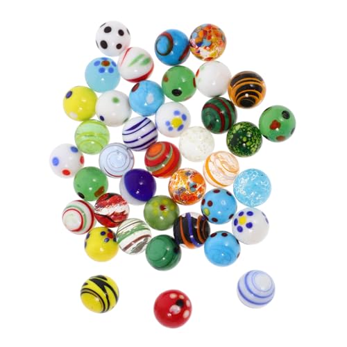 ADOCARN Hakacc Murmeln 38st Glasperlen Glasmurmeln Spielzeugglaskugeln Glaskugeln Für Glasmarbles Gefälligkeiten Steinvase Einmachgläser Gartenmurmeln Für Den Außenbereich Rundes Marmorhandwerk ADOCARN Hakacc Murmeln 38st Glasperlen Glasmurmeln Spielzeugglaskugeln Glaskugeln Für Glasmarbles Gefälligkeiten Steinvase Einmachgläser Gartenmurmeln Für Den Außenbereich Rundes Marmorhandwerk von ADOCARN