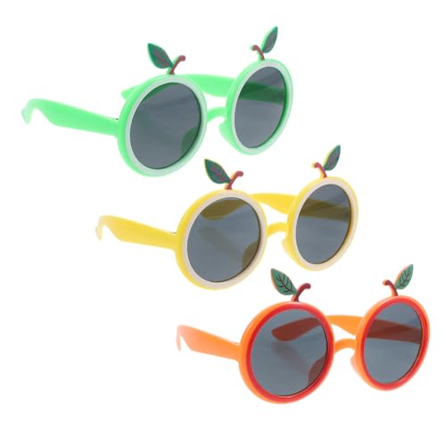 ADOCARN 3stücke Lustige Sonnenbrillen Im Orangestil Kreative Partybrillen Für Erwachsene Accessoires Für Sommerfeste Poolpartys Und Geburtstagsfeiern von ADOCARN