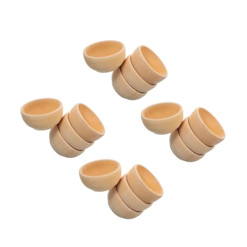 ADOCARN 4 Sätze Diy Holzschalen Set Unvollendete Holzspielzeuge Für Kreative Dekoration Und Mikrolandschaften Für Kreativität Und Fantasie 4 Stück * 4 ADOCARN 4 Sätze Diy Holzschalen Set Unvollendete Holzspielzeuge Für Kreative Dekoration Und Mikrolandschaften Für Kreativität Und Fantasie 4 Stück * 4 von ADOCARN