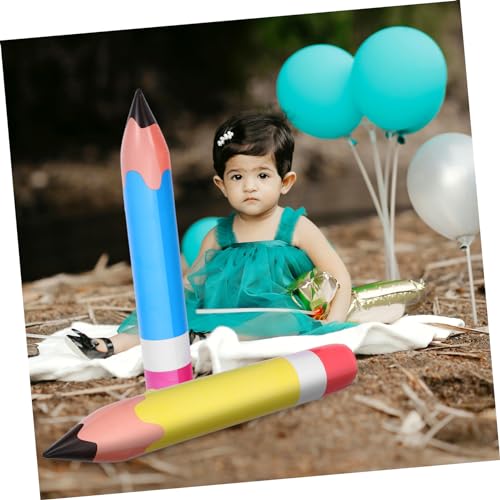 ADOCARN 4 Stück Teiliges Aufblasbares Buntstift Bunte Bleistift Dekoration Vielseitig für Party Klassenzimmer und Fotos Farbenfrohe Große Luftballon Requisite für Kindergeburtstag und ADOCARN 4 Stück Teiliges Aufblasbares Buntstift Bunte Bleistift Dekoration Vielseitig für Party Klassenzimmer und Fotos Farbenfrohe Große Luftballon Requisite für Kindergeburtstag und von ADOCARN