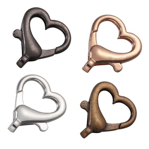 ADOCARN 40 Stück Herzförmige Metallschnallen für Diy Taschen Koffer Handgemachte Zubehörteile Verschiedenen Farben für Schlüsselanhänger Dekoration Nummer ADOCARN 40 Stück Herzförmige Metallschnallen für Diy Taschen Koffer Handgemachte Zubehörteile Verschiedenen Farben für Schlüsselanhänger Dekoration Nummer von ADOCARN