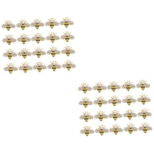 ADOCARN 40 Stück Nagelkunst Zubehör, Süße Charms Für Nägel, Nagel Bienen, Süße Nagel Charms, Bienen Dekorationen Für Nägel, Nagel Charms, Bienen Nagel Charms, Bienen Nagelkunst, Bienen ADOCARN 40 Stück Nagelkunst Zubehör, Süße Charms Für Nägel, Nagel Bienen, Süße Nagel Charms, Bienen Dekorationen Für Nägel, Nagel Charms, Bienen Nagel Charms, Bienen Nagelkunst, Bienen von ADOCARN