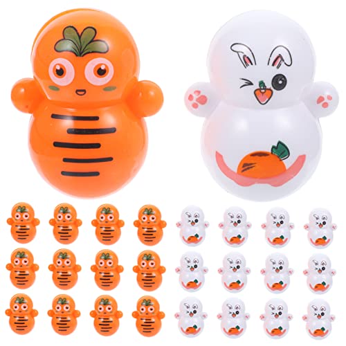 ADOCARN 48 Stück Karottenbecher, Osterhasenbecher, Spielzeug, Hasendekoration, Entzückendes Hasenspielzeug, Dekorative Hasenfigur, Entzückendes Kaninchenspielzeug, Wackelspielzeug, ADOCARN 48 Stück Karottenbecher, Osterhasenbecher, Spielzeug, Hasendekoration, Entzückendes Hasenspielzeug, Dekorative Hasenfigur, Entzückendes Kaninchenspielzeug, Wackelspielzeug, von ADOCARN