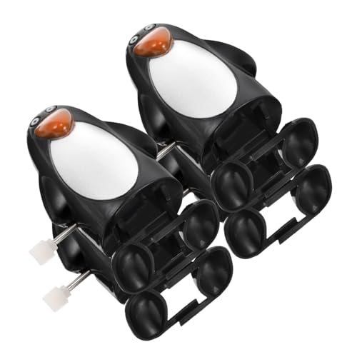 ADOCARN 4stücke Aufzieh-Pinguin Spielzeug Für Weihnachten Miniaturfiguren Für Partytüten Originelle Geschenkideen Sammelobjekte Spaß Für Ganze Familie Und Festliche Dekoration von ADOCARN