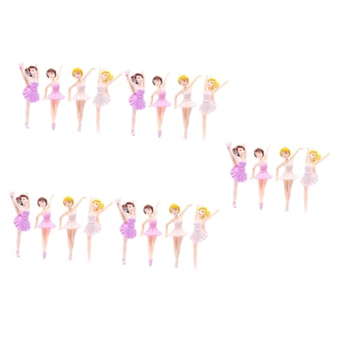 ADOCARN 5 Sätze Ballerina-mädchen-ornamente Schmücken Kunde Katzen-gedenkschmuck Kuchendeckel Ballettpuppe Pappbecher Spielzeuge Dessert-topper Tanzender Cupcake-topper Pvc 4 Stück * 5 ADOCARN 5 Sätze Ballerina-mädchen-ornamente Schmücken Kunde Katzen-gedenkschmuck Kuchendeckel Ballettpuppe Pappbecher Spielzeuge Dessert-topper Tanzender Cupcake-topper Pvc 4 Stück * 5 von ADOCARN