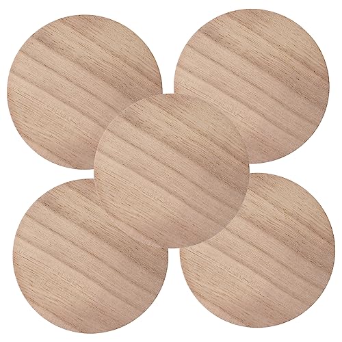 ADOCARN 5 Stück Unbehandelte Holzscheiben für Bastelarbeiten Runde Holzscheiben Naturholz für DIY Projekte Malerei und Dekoration ADOCARN 5 Stück Unbehandelte Holzscheiben für Bastelarbeiten Runde Holzscheiben Naturholz für DIY Projekte Malerei und Dekoration von ADOCARN