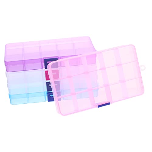 ADOCARN 5 Teilige Schmuckaufbewahrungsbox, Klein, Rechteckig, Aufbewahrungskoffer, Aufbewahrungsfach, Behälter Für Kleinteile, Kleiner Organizer Behälter, Aufbewahrung Von Kleinteilen, ADOCARN 5 Teilige Schmuckaufbewahrungsbox, Klein, Rechteckig, Aufbewahrungskoffer, Aufbewahrungsfach, Behälter Für Kleinteile, Kleiner Organizer Behälter, Aufbewahrung Von Kleinteilen, von ADOCARN
