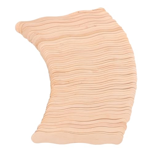 ADOCARN 50 Stück Holzstäbchen Wellenstäbchen für Fächergriffe Bastelbedarf Eisstiele und Diy Projekte Robustem Holz Vielseitig Einsetzbar für Hochzeiten und Bastelideen ADOCARN 50 Stück Holzstäbchen Wellenstäbchen für Fächergriffe Bastelbedarf Eisstiele und Diy Projekte Robustem Holz Vielseitig Einsetzbar für Hochzeiten und Bastelideen von ADOCARN