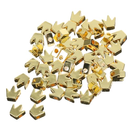 ADOCARN 50 Stück Kronenperlen Flache Abstandsperlen Goldene Abstandsperlen Für Armbänder Kleine Goldene Perlen Kronen Abstandsperlen Halsketten Abstandsperlen Messing ADOCARN 50 Stück Kronenperlen Flache Abstandsperlen Goldene Abstandsperlen Für Armbänder Kleine Goldene Perlen Kronen Abstandsperlen Halsketten Abstandsperlen Messing von ADOCARN