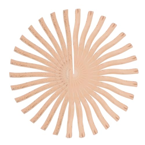 ADOCARN 50 Stück Natürliche Holzstäbe für Diy Projekte Rustikale Bastelzweige aus Trockenem ca Vielseitige Bastelmaterialien für Kreative Dekorationen und Fotorequisiten ADOCARN 50 Stück Natürliche Holzstäbe für Diy Projekte Rustikale Bastelzweige aus Trockenem ca Vielseitige Bastelmaterialien für Kreative Dekorationen und Fotorequisiten von ADOCARN