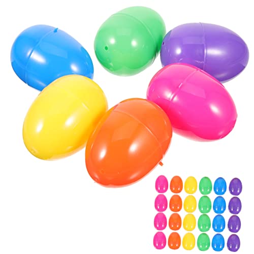 ADOCARN 50 Stück Ostereier, Spielzeugeier, Süßigkeitenboxen, Plastik Ostereier, Befüllbare Eier Ornamente, Plastik Ostereier, Leere Ostereier, Ostereierboxen, Plastik Ostereier, ADOCARN 50 Stück Ostereier, Spielzeugeier, Süßigkeitenboxen, Plastik Ostereier, Befüllbare Eier Ornamente, Plastik Ostereier, Leere Ostereier, Ostereierboxen, Plastik Ostereier, von ADOCARN