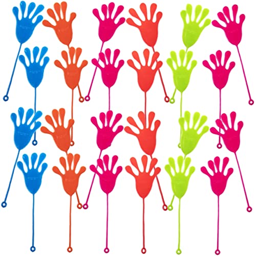 ADOCARN 50Stücke Elastische Klebrige Handspielzeuge für Wiederverwendbar und Spannend für Geburtstagsfeiern und Besondere Anlässe Zufällige Farben ADOCARN 50Stücke Elastische Klebrige Handspielzeuge für Wiederverwendbar und Spannend für Geburtstagsfeiern und Besondere Anlässe Zufällige Farben von ADOCARN