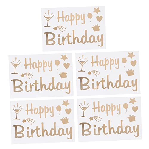 ADOCARN Rückkehr Jungen und Mädchen Geburtstag Party 5 Stücke Kreative Geburtstag Ballon Aufkleber Party Decals Decor Fenster Ballon Decor ADOCARN Rückkehr Jungen und Mädchen Geburtstag Party 5 Stücke Kreative Geburtstag Ballon Aufkleber Party Decals Decor Fenster Ballon Decor von ADOCARN