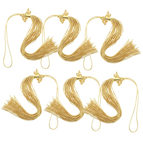 ADOCARN 6 Stück Teiliges Abschlussquasten für Doktorhüte Graduation Tassels Dekoration für Akademische Feiern Langlebige Quasten für Ansprechende Abschlusszeremonie ADOCARN 6 Stück Teiliges Abschlussquasten für Doktorhüte Graduation Tassels Dekoration für Akademische Feiern Langlebige Quasten für Ansprechende Abschlusszeremonie von ADOCARN