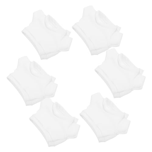 ADOCARN 6 Stück Teiliges T Shirt Outfit für Teddybären Kuscheltiere Kleidung für Puppen Weiche und Langlebige Stofftierbekleidung Modisches und Niedliches Design zum Ankleiden von von ADOCARN