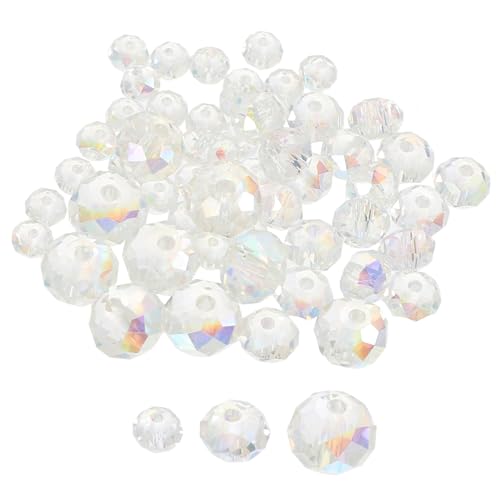 ADOCARN 60Stücke Glasperlen für DIY Schmuck Ab Farbige Kristallperlen Armbänder und Bastelprojekte Langlebig und Vielseitig Einsetzbar ADOCARN 60Stücke Glasperlen für DIY Schmuck Ab Farbige Kristallperlen Armbänder und Bastelprojekte Langlebig und Vielseitig Einsetzbar von ADOCARN