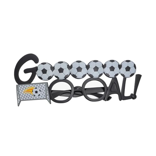 ADOCARN Brille Fußball Geburtstagsparty Gastgeschenke Schutzbrille Fußballbrille Partybrille Lustige Brille Fußball Sport Party Brille Fußballbrille Party Requisite LED Weiß Kunststoff ADOCARN Brille Fußball Geburtstagsparty Gastgeschenke Schutzbrille Fußballbrille Partybrille Lustige Brille Fußball Sport Party Brille Fußballbrille Party Requisite LED Weiß Kunststoff von ADOCARN