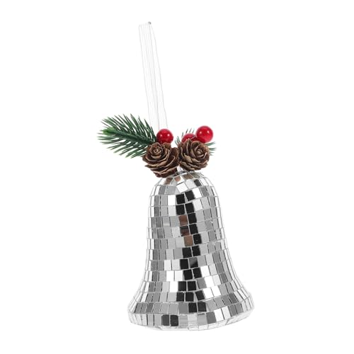 ADOCARN Disco Ball Room Decor Kleine Reflektierende Disco Glocke Weihnachten Hängende Spiegel Glocke Party Dekoration Weihnachten Ornament Für Baum ADOCARN Disco Ball Room Decor Kleine Reflektierende Disco Glocke Weihnachten Hängende Spiegel Glocke Party Dekoration Weihnachten Ornament Für Baum von ADOCARN